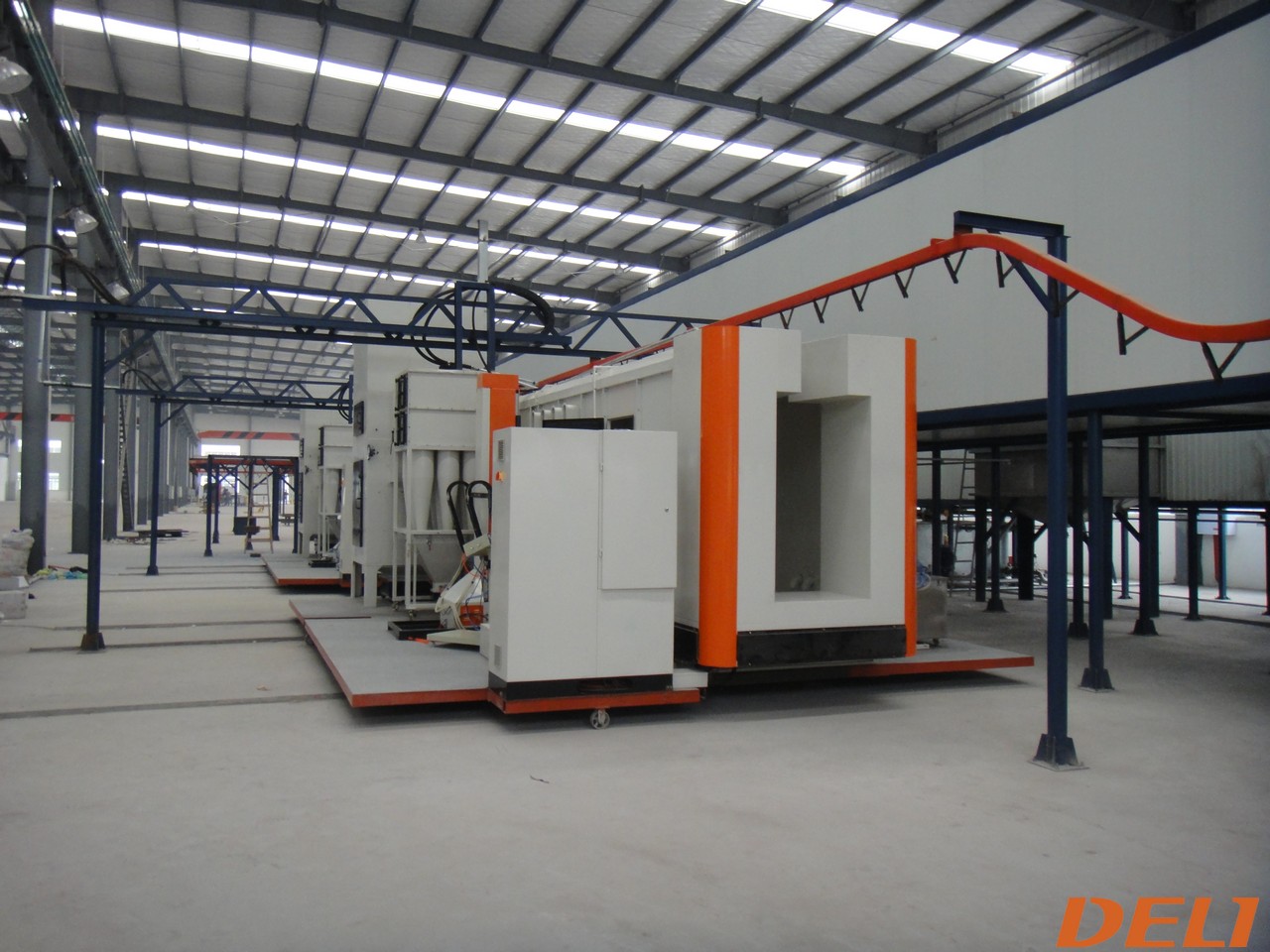Powder coating line CHARVIES COATING INDUSTRIL